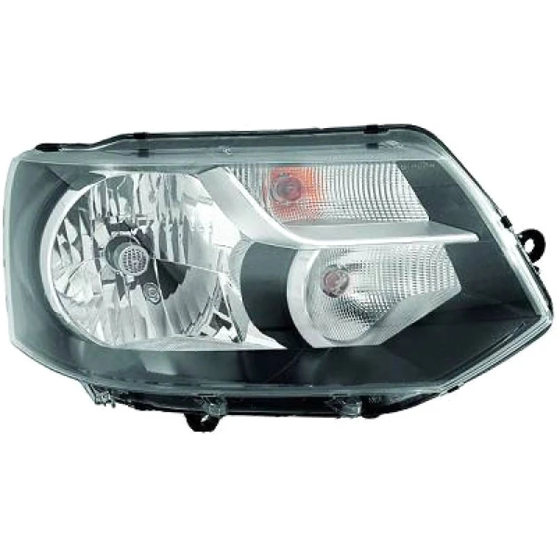 Image of DIEDERICHS 2273980 Headlights H4, Right, with motor for headlamp levelling, Halogen Headlight (259)