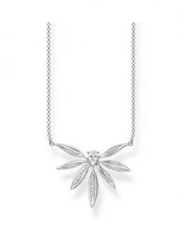 Thomas Sabo Sterling Silver Leaf Necklace