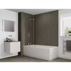 image of Multipanel Heritage Bathroom Wall Panel Hydrolock 2400 X 598mm Logan Oak