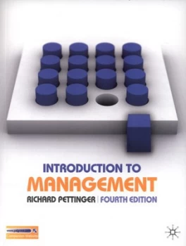 Image of Introduction to Management by Richard Pettinger Paperback