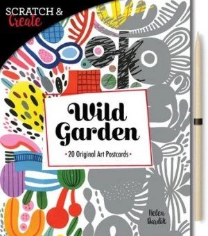Image of Scratch & Create Wild Garden by Helen Dardik