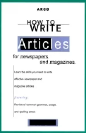 Image of how to write articles for newspapers and magazines