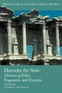 Image of hierocles the stoic elements of ethics fragments and excerpts