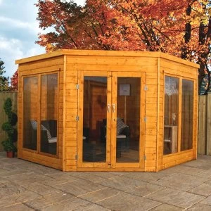 Image of Mercia Premium Corner Summerhouse 9 x 9