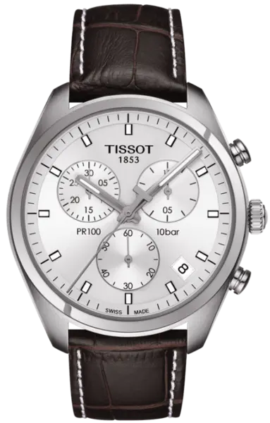 image of Tissot Watch PR100 Chronograph - Silver TS-642