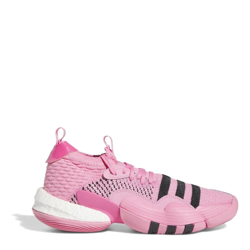 Image of adidas Kids Trae Young Basketball Trainers Bliss Pink male 3.5 (36)