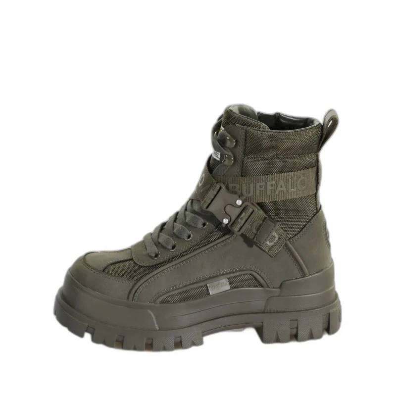 Image of Buffalo Nappa vegan boots For Her Buffalo Aspha Com1 Vert Female 36