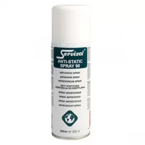 image of Servisol 6100013000 Anti-Static Spray 90 200ml