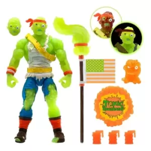 image of Toxic Crusaders Ultimates Action Figure Radioactive Red Rage 18 cm