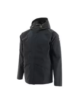 Image of Caterpillar Caterpillar Essentials Rain Jacket, Black Size M Men