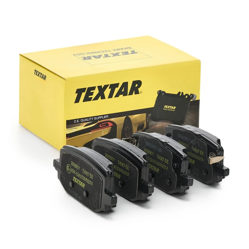 Image of Brake pad set TEXTAR 2658901