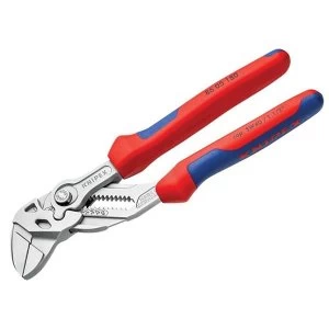 Image of Knipex Pliers Wrench Multi-Component Grip 150mm - 27mm Capacity