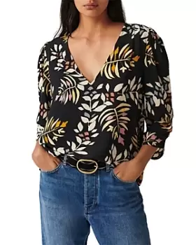 Image of ba & sh Cross Printed Top