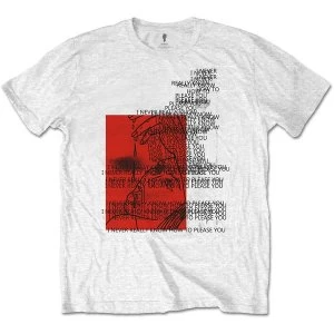 Image of Billie Eilish - Please You Unisex Large T-Shirt - White