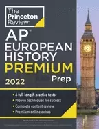 Image of princeton review ap european history premium prep 2022 6 practice tests com