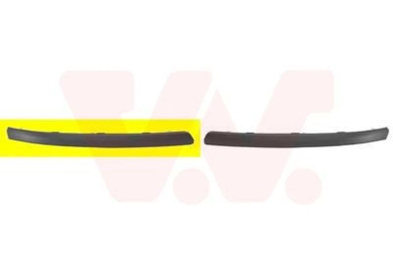 Image of VAN WEZEL Bumper cover VAN WEZEL 1829582