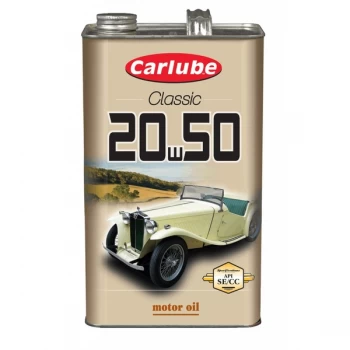 image of Carlube 20W-50 Classic Oil 4.55L