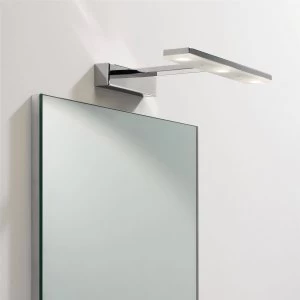 Image of LED 3 Light Bathroom Over Mirror Light Polished Chrome IP44