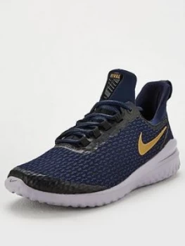 Image of Nike Renew Rival BlackBlue BlackPink Size 3 Women