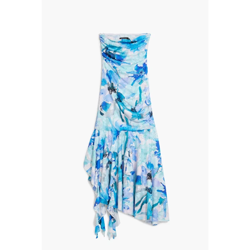 Image of Desigual Womens dress Desigual Repris Dahlia Bleu Female XL