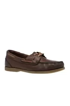 image of Avisa Leather Boat Shoes