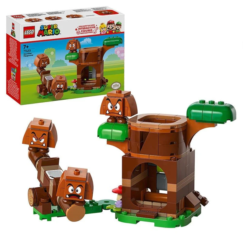 Image of LEGO LEGO Super Mario Goombas' Playground Toy Playset 71433