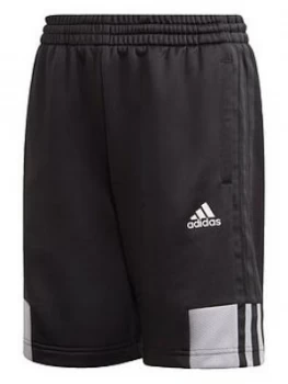 image of Adidas Boys A.R. 3-Stripes Short - Black