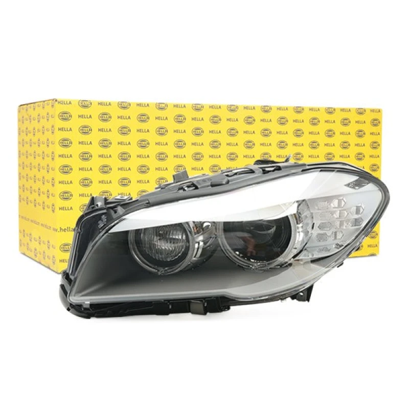 Image of HELLA 1ZS 010 131-661 Headlights H7, without control unit for dynamic bending light (AFS), Right, without ballast, Bi-Xenon Headlight (259)