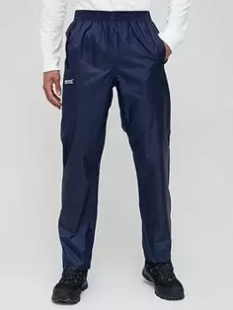 Image of Regatta Mens Pack It Overtrousers - Navy, Size 2XL, Men