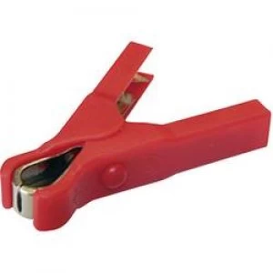 image of SET 0210200 LZ40 40 A Jump Lead Clamp 6.3mm spade connector or solder connection 40 A Red