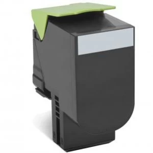Image of Lexmark 802HK Black Laser Toner Ink Cartridge