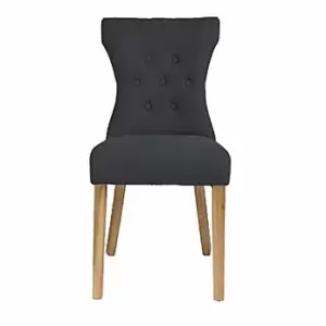 Image of LPD Naples Dining Chair Grey (pack Of 2)