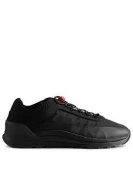 Image of Hunter Mens Travel Trainer - Black, Size 11, Men