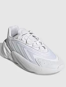 Image of Adidas Originals Ozelia J, Ftwwht/Ftwwht/Ftwwht, Kids, Shoes grade school, H03132