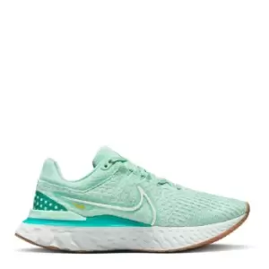 image of Nike React Infinity Run Flyknit 3 Road Running Shoes Ladies - Green