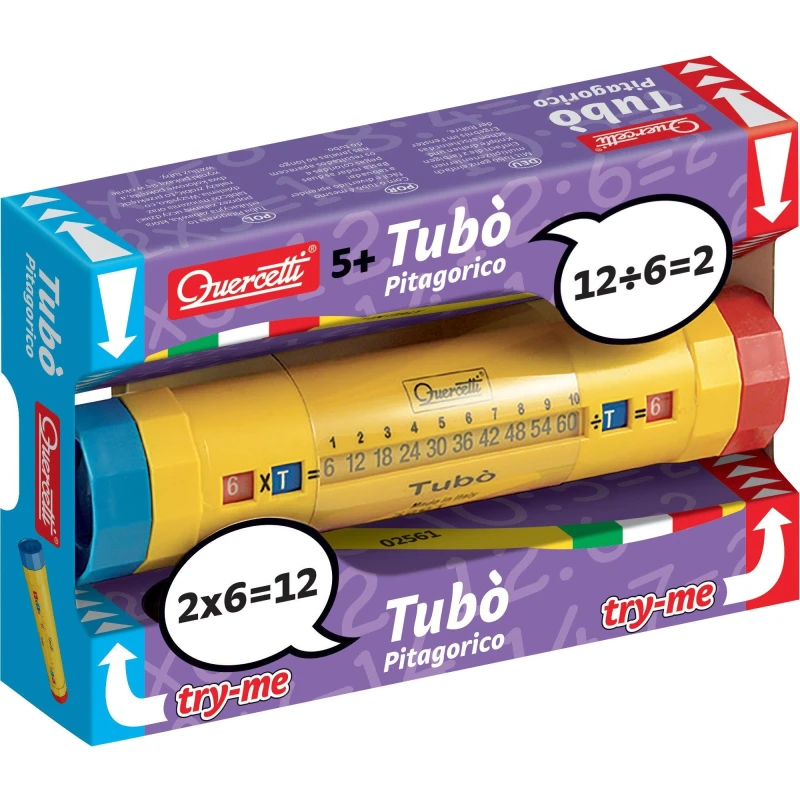 Image of Quercetti Tubo Pitagorico - Pythagorean Tube, Multi 2561