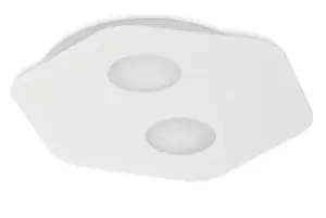 Image of Area Ceiling, 2 x GX53 (Max 9W), Sand White