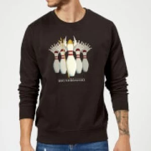 image of The Big Lebowski Pin Girls Sweatshirt - Black