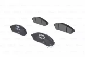 Image of Bosch 0986494151 BP1062 Brake Pad Set Disc Brake Front Axle