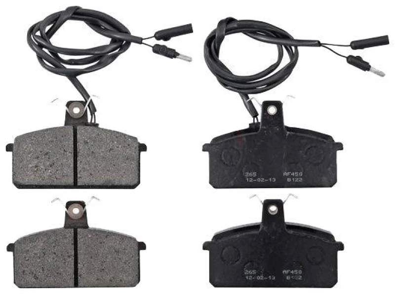 Image of A.B.S. 36146/2 Brake pad set with integrated wear sensor Brake Pad Set,disc brake (402)