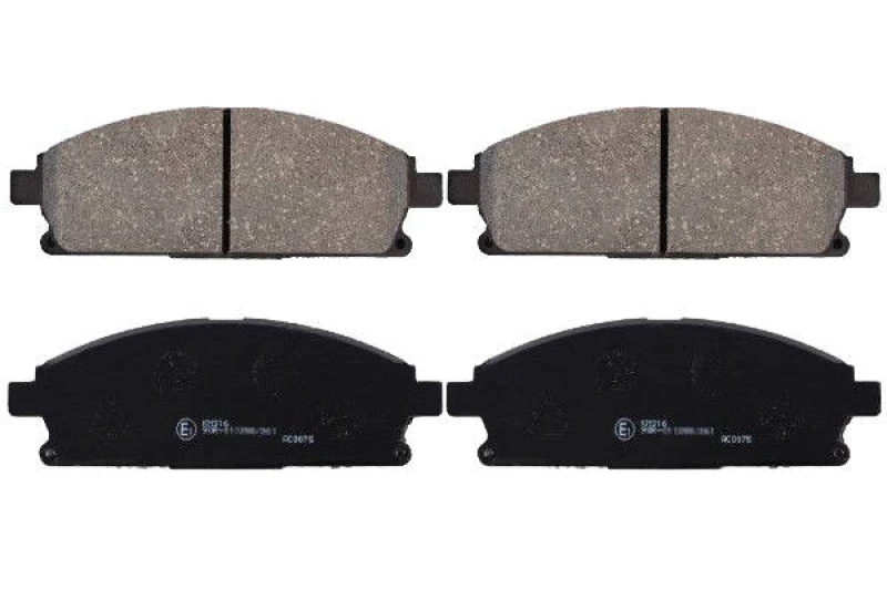 Image of SWAG 33 10 7521 Brake pad set Front Axle Brake Pad Set,disc brake (402)