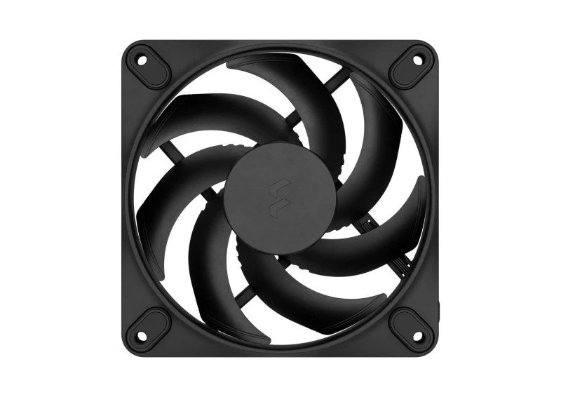 Image of Fractal Design Momentum 12 12cm PWM Case Fan, FDB Bearing, 350-2200 RPM - Black - FD-F-MO1-1201
