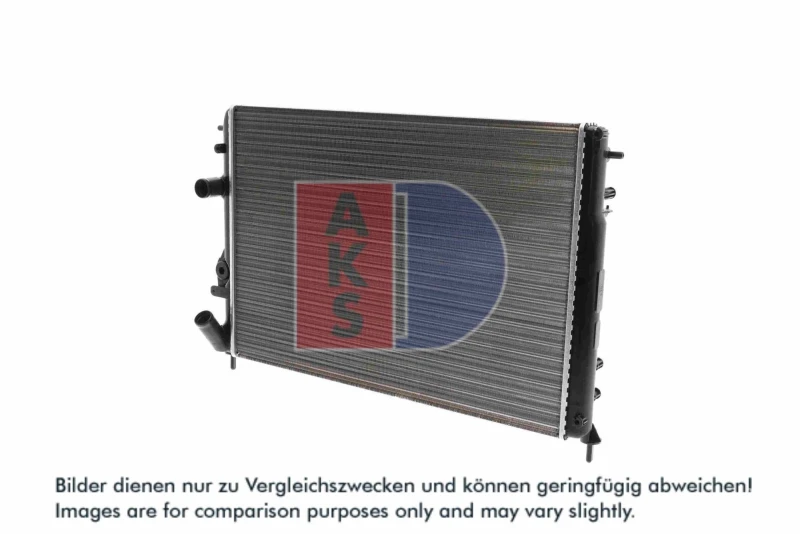 Image of AKS DASIS 180005N Engine radiator Mechanically jointed cooling fins Radiator,engine cooling (470)