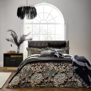 Image of Ted Baker Feathers Super Kingsize Duvet Cover, Multi