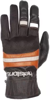 image of Helstons Bull Air Summer Motorcycle Gloves, brown, Size 2XL, brown, Size 2XL