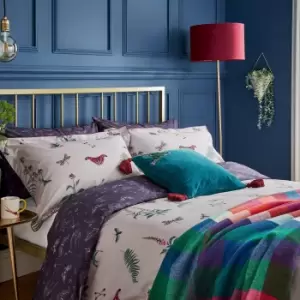 Image of Joules Midnight Beasts Kingsize Duvet Cover Set, Multi