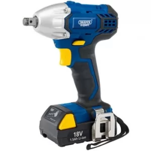 Image of Draper 18V Cordless 1/2" Sq. Dr Impact Wrench with Li-ion Battery and Charger
