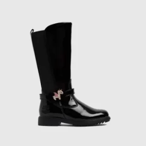 image of Lelli Kelly Black Bliss Boots Junior