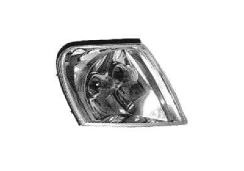 Image of VAN WEZEL 3261905 Turn Signal Left Front, Crystal clear, with bulb holder Indicator (62)