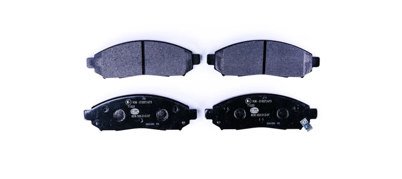 Image of HELLA Brake pad set HELLA 8DB 355 012-071